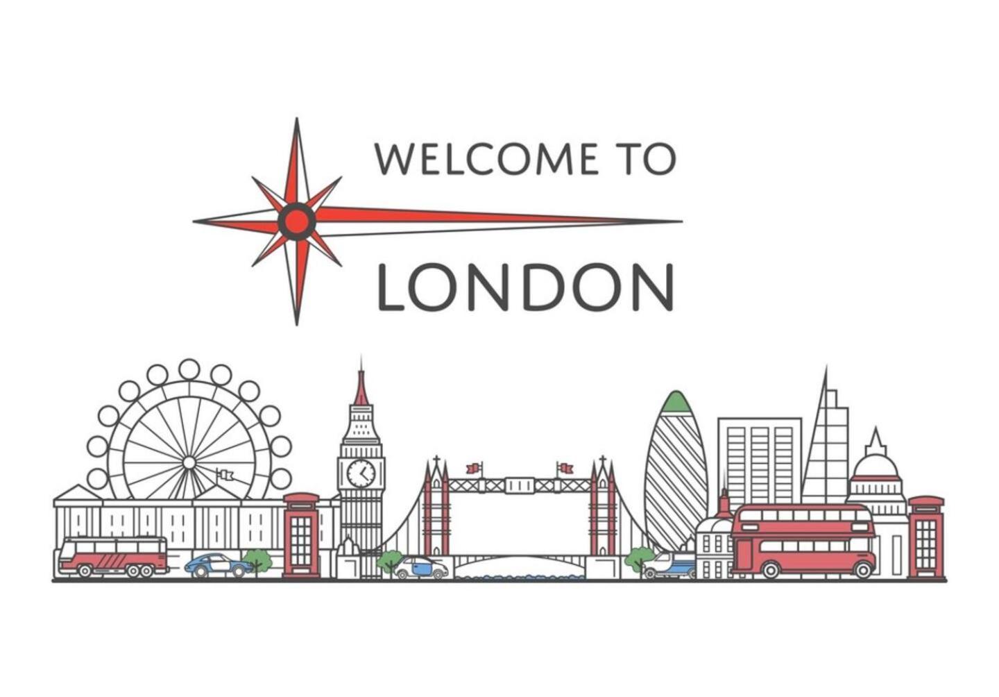 Elegant 2Br London Hideaway- King Bed, Sleeps 6 - Parking- Instant Book- 20 Percent Off Limited Time! バーネット エクステリア 写真